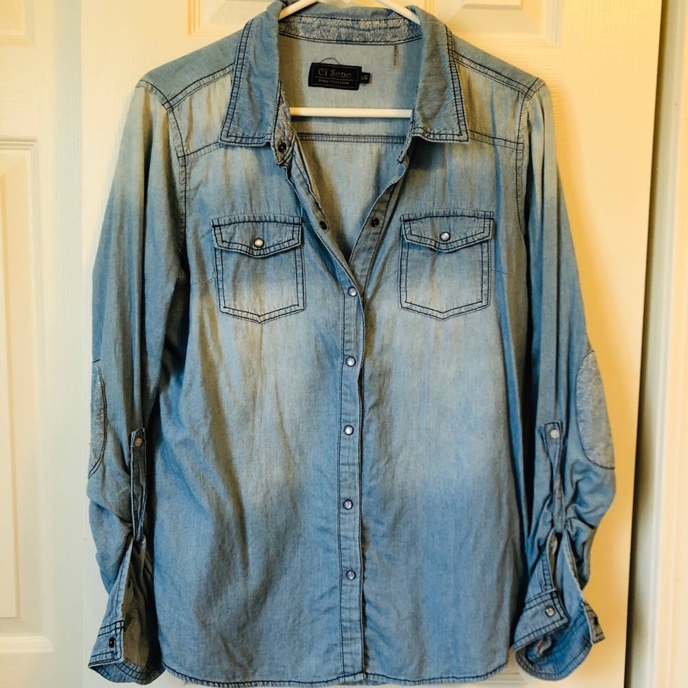 Denim Button Down